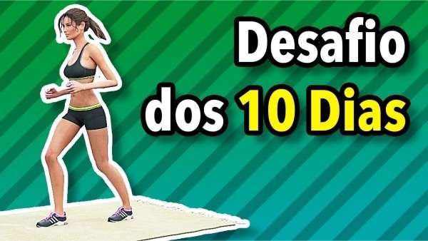 Desafio Dos 10 Dias - Treino de 10 Minutos Para Perder Gordura Rápido